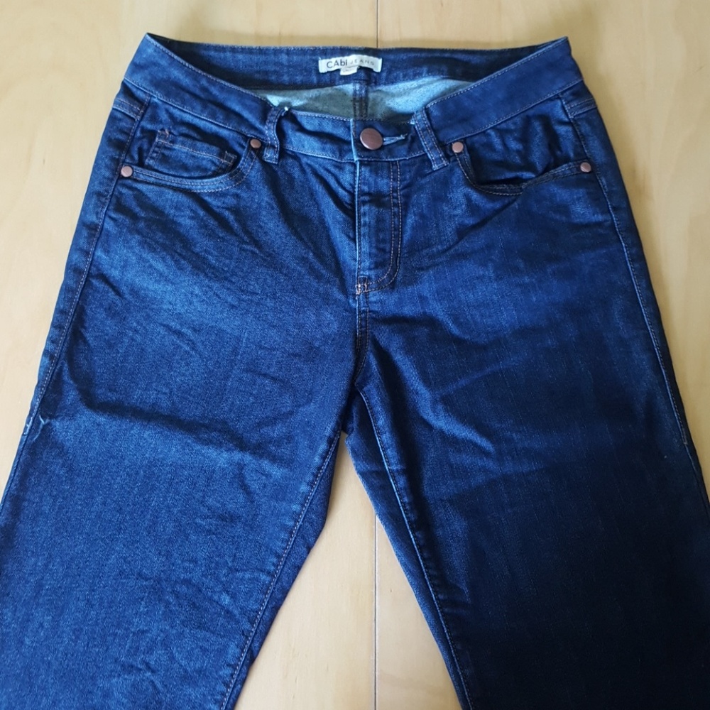 Dark Wash CAbi Jeans - Picture 4 of 4